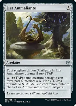 MTG Magic THB Theros Beyond Death - 1x ITA NM 233 U Lira Ammaliante - Image 1