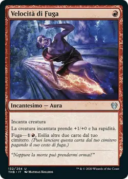 MTG Magic THB Theros Beyond Death - 1x ITA NM 132 U Velocita di Fuga - Image 1