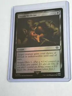 Orcish Medicine - Foil Card - The Lord of the Rings (LTR) - MTG Common #104 - Image 3