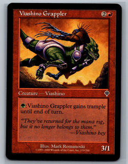 Magic The Gathering Invasion 4x Viashino Grappler #179/350 MTG TCG CCG Playset - Image 1