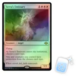 FOIL SERRA'S EMISSARY Modern Horizons 2 Magic MTG MINT CARD - Image 1