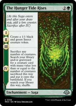 🧙The Hunger Tides Rises U 0158 FOIL MH3 Modern Horizons 3 MTG - Image 1