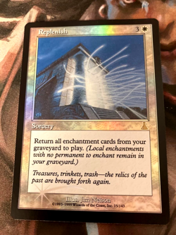 MTG Replenish Foil English Magic the Gathering Urza's Destiny - Image 1
