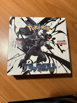 Pokemon Card Black Bolt Booster Box sv11B Japanese Factory Sealed - Image 1