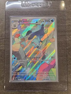 Dewott 106/086 Illustration Rare Pokemon TCG White Flare Near Mint - Image 1
