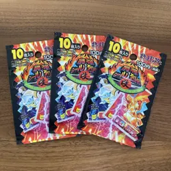 Pack 3 Pokemon Amada Hyper Sticker KAI Unused Nintendo Bandai Japanese 1997 - Image 2