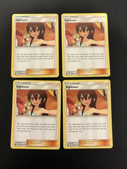 Pokemon Sightseer (189a/240) Lost Thunder Near Mint Alternate Art - Image 3
