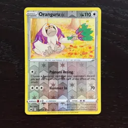 Oranguru 119/159 Pokemon Crown Zenith Sword & Shield Reverse Holo Rare Card NM - Image 1