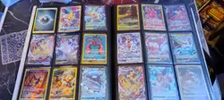 Pokemon Collection Binder 360 Cards Vintage, Modern, Base Set/Fossil/Rocket/Gym - Image 4