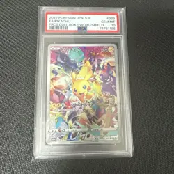 Pokemon Card PSA10 Pikachu 323/S-P Promo 2022 Japanese - Image 1