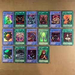 Yu-Gi-Oh DARK CEREMONY EDITION 16 Card Complete Set Super Rare Japanese Yugioh - Image 1