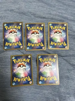 Used 5Lot Pokemon Card Satoshi Greninja EX Regigigas Lv.X Empoleon Lv.X Palkia - Image 2