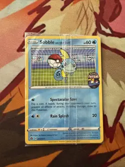 Pokemon TCG Sobble On the Ball Promo Card Futsal 005/005 Mint Sealed - Image 1