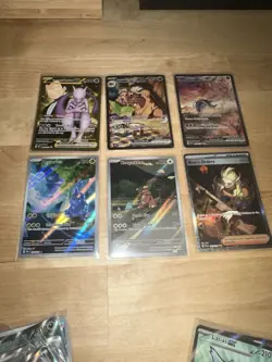 Pokemon Card Lot (SAR, HR, UR, more) Team Rocket’s Mewtwo and more - Image 2