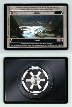 Swamp Star Wars Special Edition Limited 1998 DS Fixed CCG Card - Image 1
