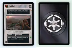 Rock Wart Star Wars Special Edition Limited 1998 DS Fixed CCG Card - Image 1