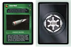 Intruder Missile Star Wars Special Edition Limited 1998 DS Fixed CCG Card - Image 1