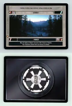 Forest Star Wars Special Edition Limited 1998 DS Fixed CCG Card - Image 1