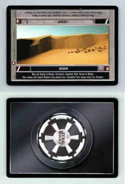 Desert Star Wars Special Edition Limited 1998 DS Fixed CCG Card - Image 1