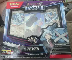 Pokemon Rival Battle Deck Steven Trading Card Game IN HAND SHIPPED ASAP - Image 4