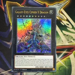 Yugioh! Galaxy-Eyes Cipher X Dragon GFTP-EN011 Ultra Rare 1st Edition NM - Image 1