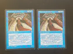 2x Magic The Gathering - MTG Illusionary Presence Ice Age MP - Image 1