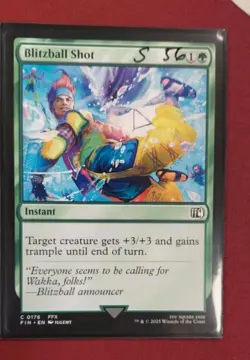 Blitzball Shot #176 | Near Mint | Final Fantasy FIN | Magic MTG - Image 1