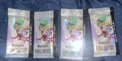 MTG Final Fantasy collector booster Pack x4 Japanese NEW - Image 1