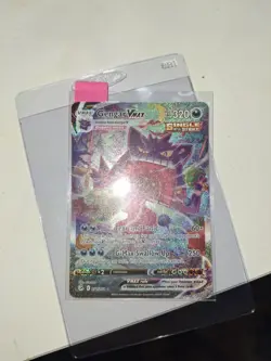 Pokemon Gengar VMAX Fusion Strike Secret Rare Full Alt Art #271 Raw Mint - Image 2