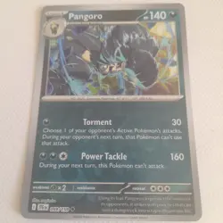 Pangoro SV09: Journey Together #099/159 Uncommon Reverse Holo Pokemon NM - Image 1