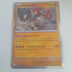 REGIROCK - 082/159 - JOURNEY TOGETHER JTG POKEMON HOLO RARE - NM - Image 1