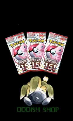 🌱🌱 POKEMON TCG - SEALED JAPANESE 151 SV2a x3 BOOSTER PACKS - UK SELLER. 🌱🌱 - Image 1