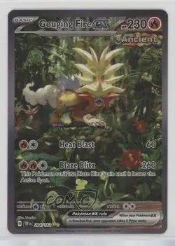 Gouging Fire ex Special Illustration Rare Pokemon SV05: Temporal Forces 1kx5 - Image 1