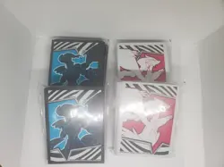 Pokemon 2x Black Bolt & 2x White Flare ETB Sleeve packs; 260 Total Sleeves!!! - Image 1