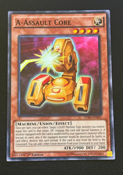 Yugioh TCG A-Assault Core SDKS-EN001 1st Edition NM - Image 1