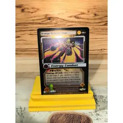 DBZ CCG Orange Scatter Shot GB3 Limited Capsule Corp Dragon Ball Z Score Card - Image 1