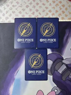 One Piece TCG Live Action Promo Card Lot Of 3 Cards: Luffy, Zoro, Usopp - Image 2