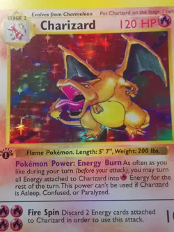 Pokemon Charizard Holo Card Awesome Custom Fan Handmade New Immaculate - Image 4