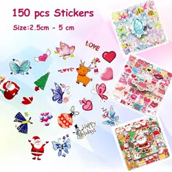 DIY Greeting Card Making Kit 32 Blank Cards Envelopes with Reusable Stamps - Image 5