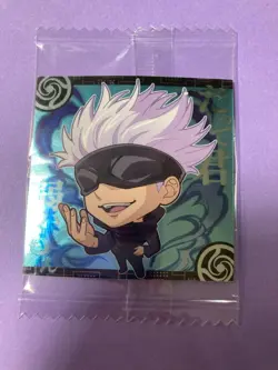 Jujutsu Kaisen 2022 Satoru Gojo Wafer Card 3-16 R Sealed Sticker Japanese F/S - Image 1