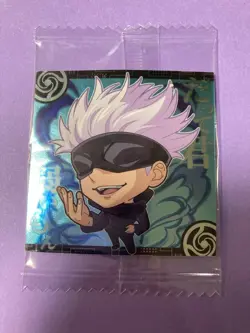 Jujutsu Kaisen 2022 Satoru Gojo Wafer Card 3-16 R Sealed Sticker Japanese F/S - Image 2