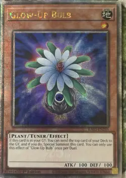 YuGiOh GLOW-UP BULB Quarter Century Secret Rare RA03-EN245 - Image 1