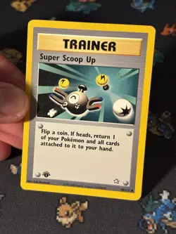 Pokemon Card Super Scoop Up 98/111 Neo Genesis FIRST EDITION - (MP) - Image 2