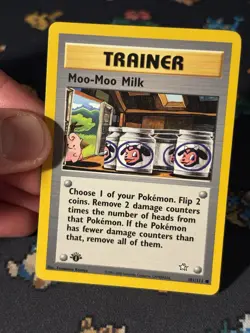 Pokemon Card Moo Moo Milk 101/111 Neo Genesis FIRST EDITION - (NM-) - Image 2