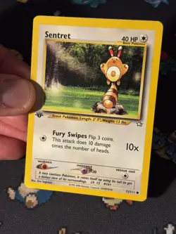 Pokemon Card Sentret 71/111 Neo Genesis FIRST EDITION - (LP+) - Image 2