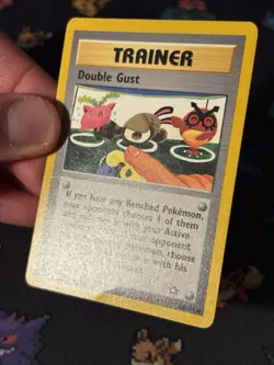 Pokemon Card Double Gust 100/111 Neo Genesis FIRST EDITION - (HP) - Image 2