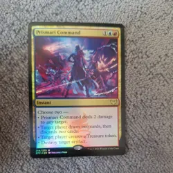 MTG - Prismari Command Foil - Strixhaven - Image 1