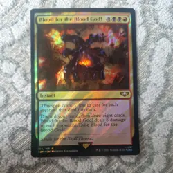 MTG - FOIL SURGE Blood for the Blood God! ~ Commander: Warhammer 40,000 - Image 1
