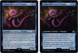 MTG Edge of Eternities Ultros,Obnoxious Octopus x 1 Regular/1 Ext Art (Uncommon) - Image 1