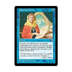 WOTC MtG Mirage Mystical Tutor (U) NM - Image 1